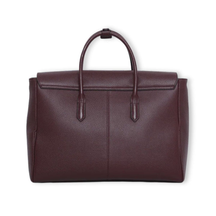 Achterkant van de Smaak Amsterdam Barbra xl Bordeaux #kleur_bordeaux