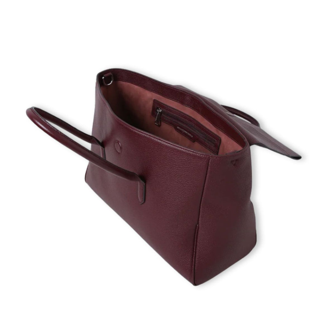 Binnenkant van de Smaak Amsterdam Barbra xl Bordeaux #kleur_bordeaux