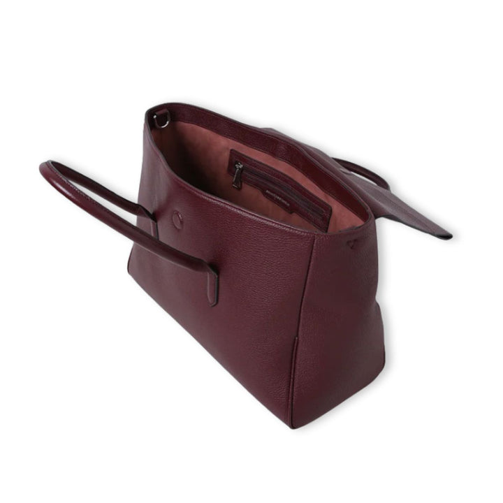 Binnenkant van de Smaak Amsterdam Barbra xl Bordeaux #kleur_bordeaux