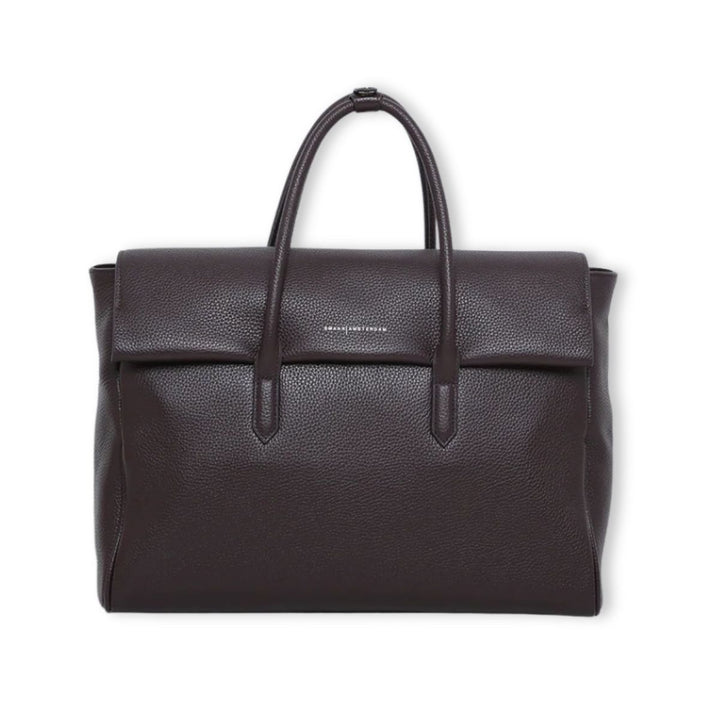 Voorkant van de Smaak Amsterdam Barbra xl chocolade #kleur_chocolade