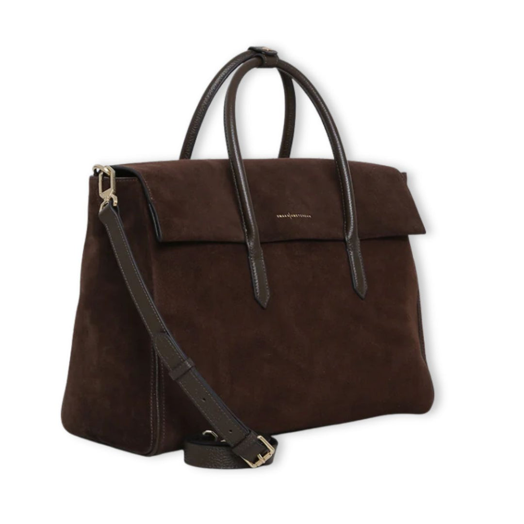 Smaak Amsterdam | BARBRA XL Suede | Laptoptas 16 inch