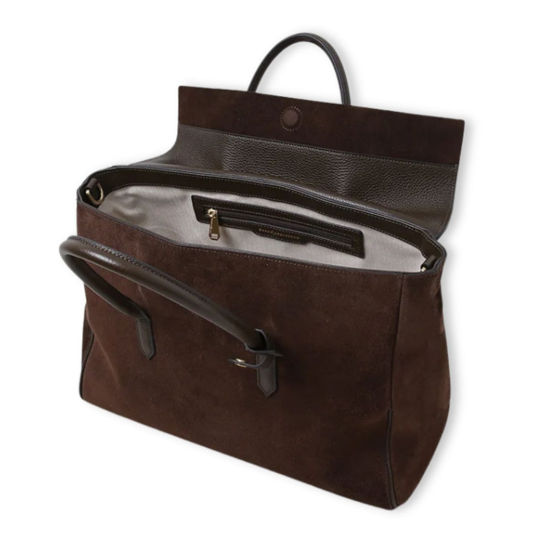 Smaak Amsterdam | BARBRA XL Suede | Laptoptas 16 inch