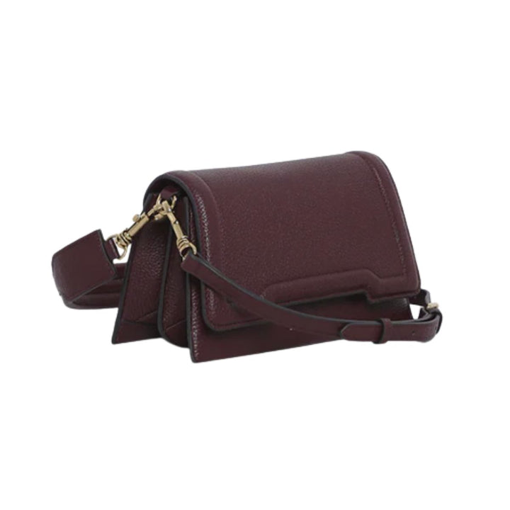 Voorzijde van de Smaak Amsterdam Bitti schoudertas bordeaux #kleur_bordeaux