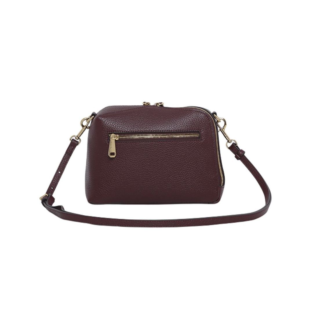 Achterkant van de Smaak Amsterdam Blake Bordeaux #kleur_bordeaux