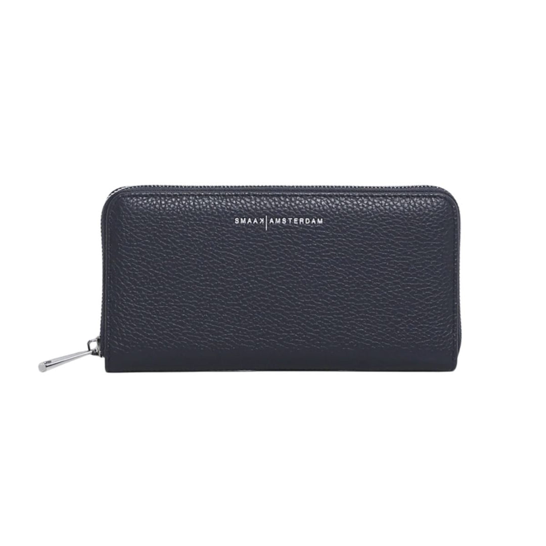 Voorkant Smaak Amsterdam luna portemonnee navy #kleur_navy