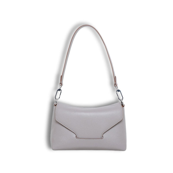 Voorkant van de Smaak Amsterdam Pippa schoudertas in taupe #kleur_taupe