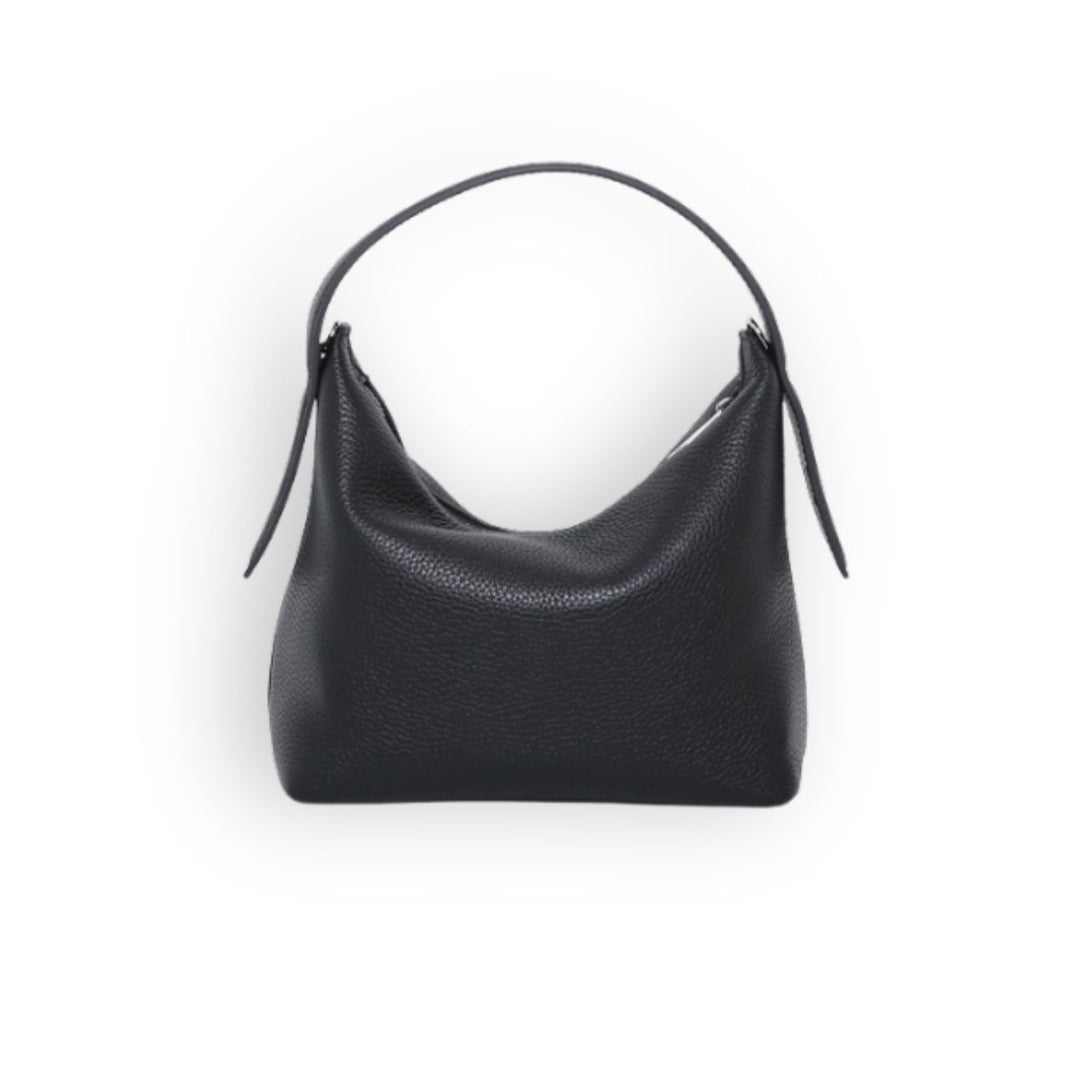 Achterkant Tara schoudertas van Smaak Amsterdam in black #kleur_black