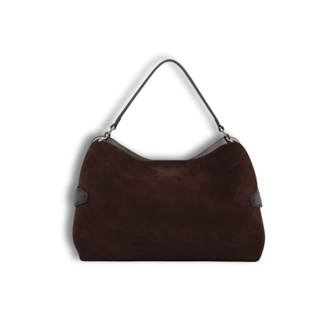 Achterkant Smaak Amsterdam Tina suede #kleur_hazel