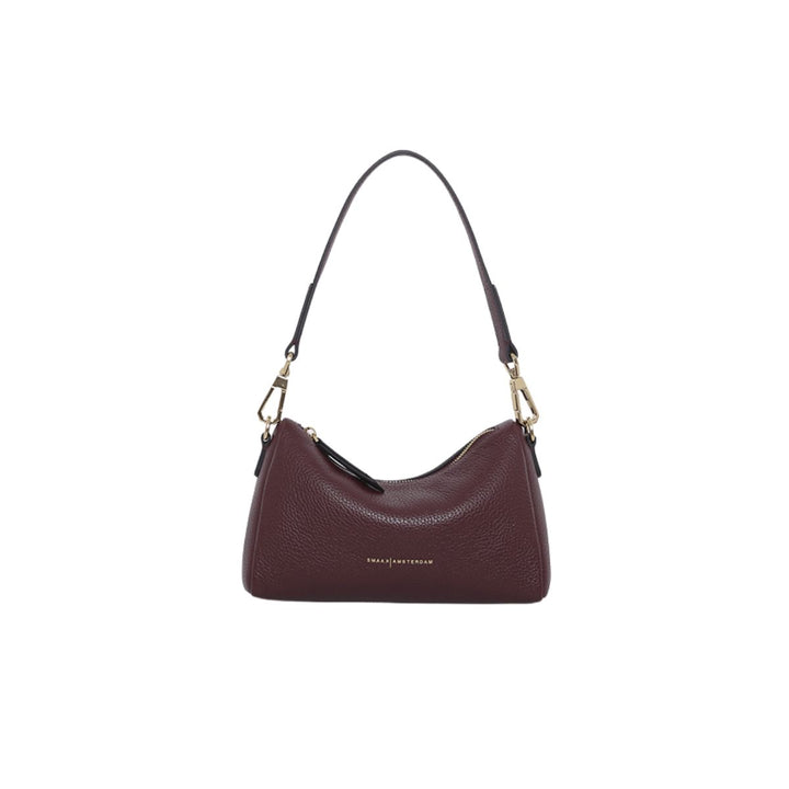 Voorkant van de Smaak Amsterdam jack #kleur_bordeaux