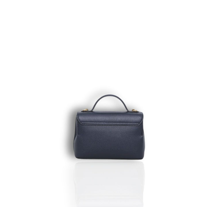 Achterkant van de Smaak Amsterdam Flora navy #kleur_navy