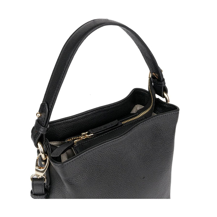 Bovenkant van de Calico Bellici handtas zwart #kleur_zwart