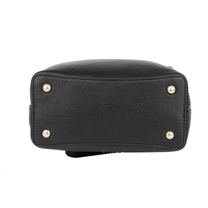 Onderkant van de Calico Bellici handtas zwart #kleur_zwart