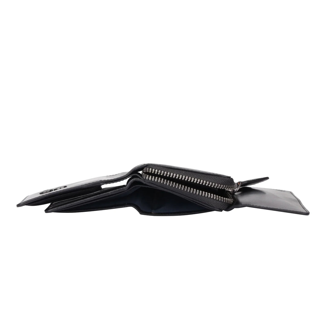Bovenkant van de Sparwell Nola dames portemonnee zwart #kleur_zwart