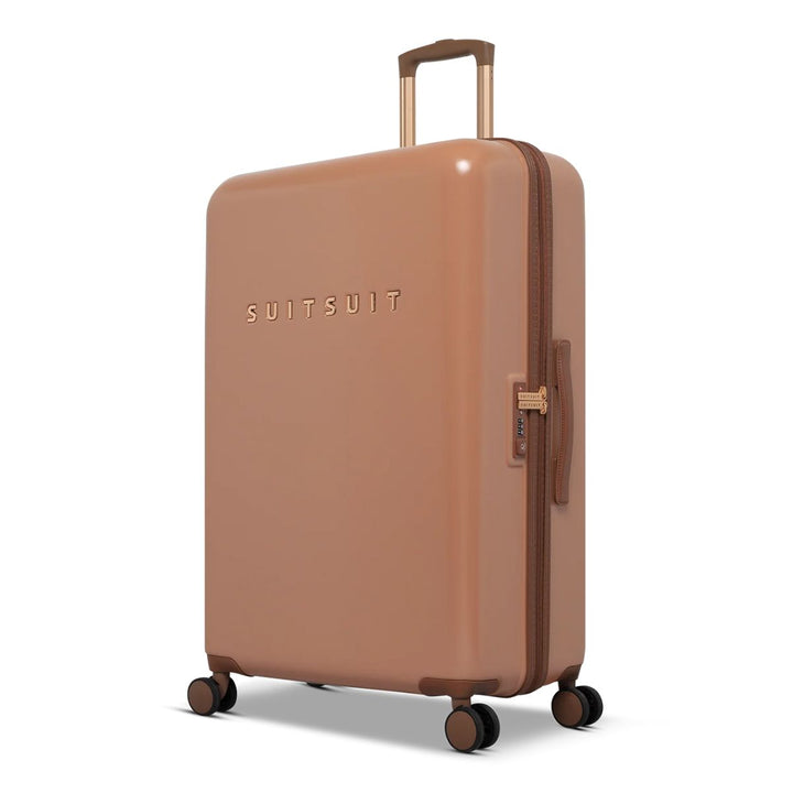 Voorzijde van de SuitSuit Ruime bagage koffer 76 Italian-clay #kleur_italian-clay