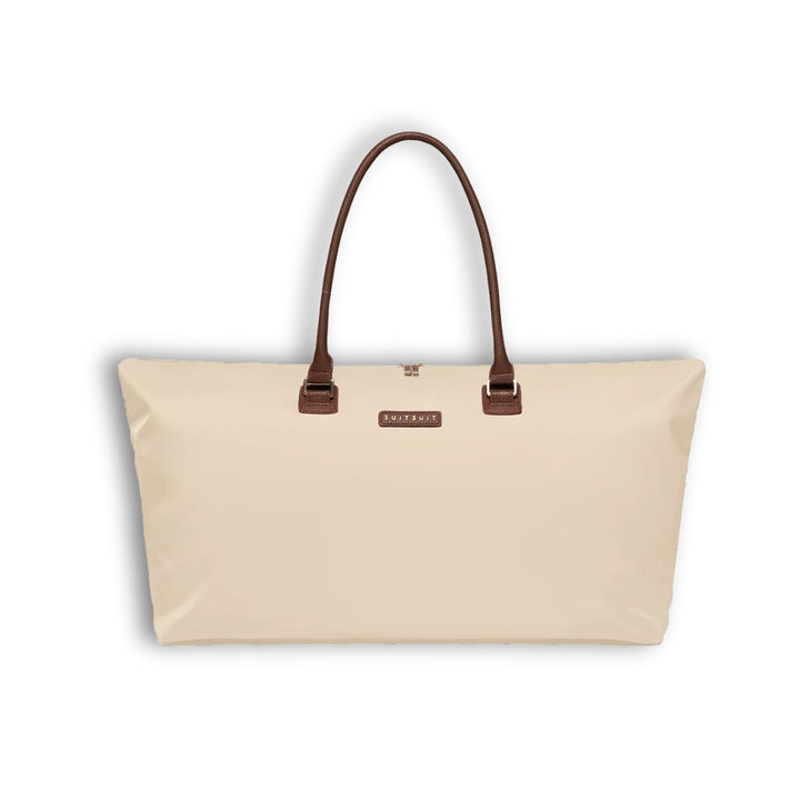 Voorkant van de Suitsuit travel tote wit #kleur_wit