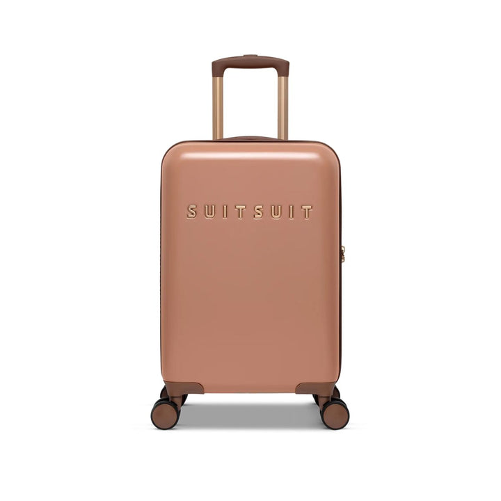 Voorkant van de Suitsuit Fab Seventies handbagage koffer Italian-Clay #kleur_italian-clay