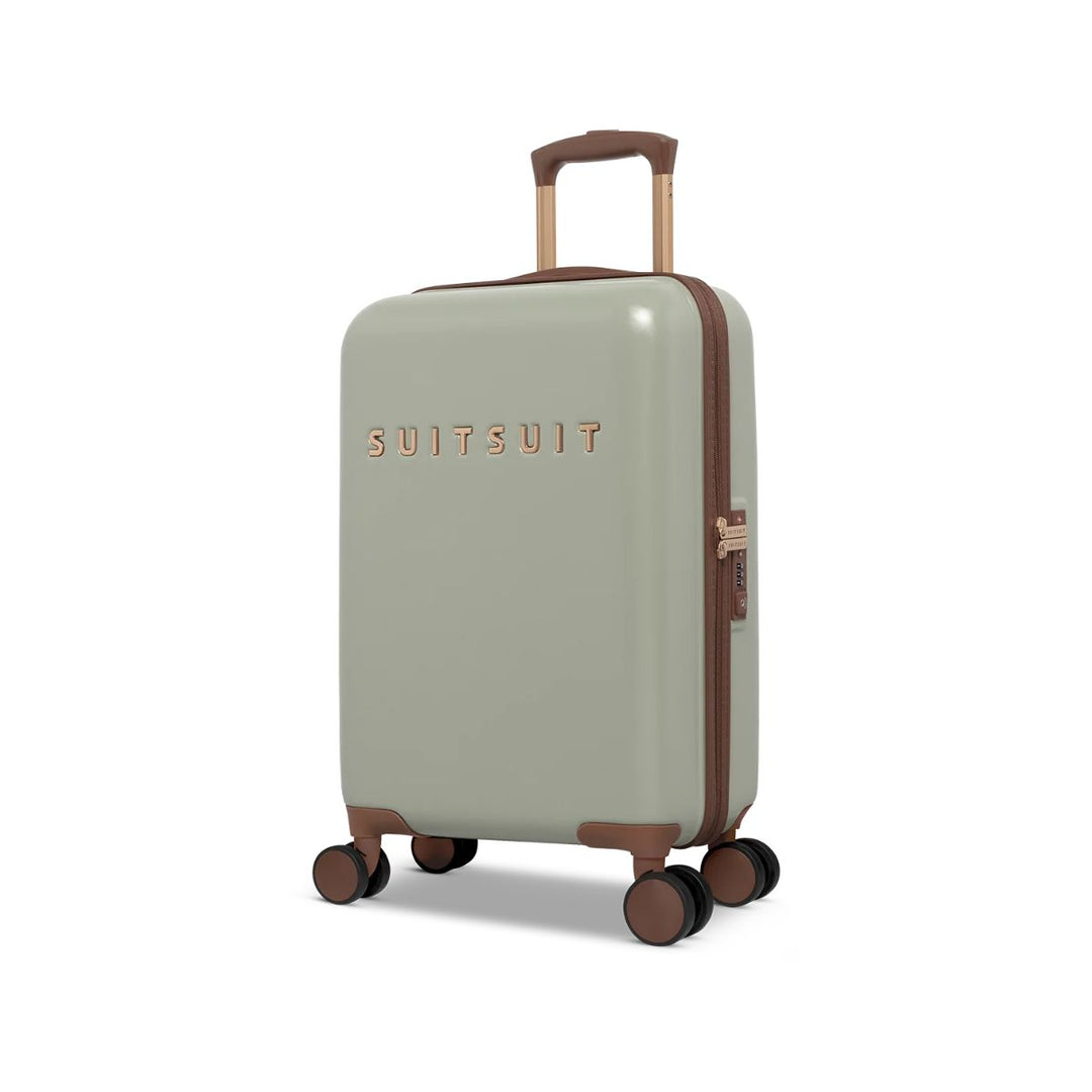 Voorzijde van de Suitsuit Fab Seventies handbagage koffer Sustained-grey #kleur_sustained-grey