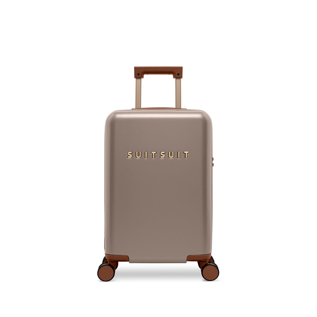 Voorkant van de SUITSUIT Serenity handbagage koffer in de kleur moon-stone #kleur_moon-stone