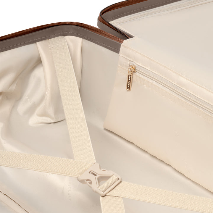 Binnenkant van de SUITSUIT Serenity middelmaat koffer 66 in moon-stone #kleur_moon-stone