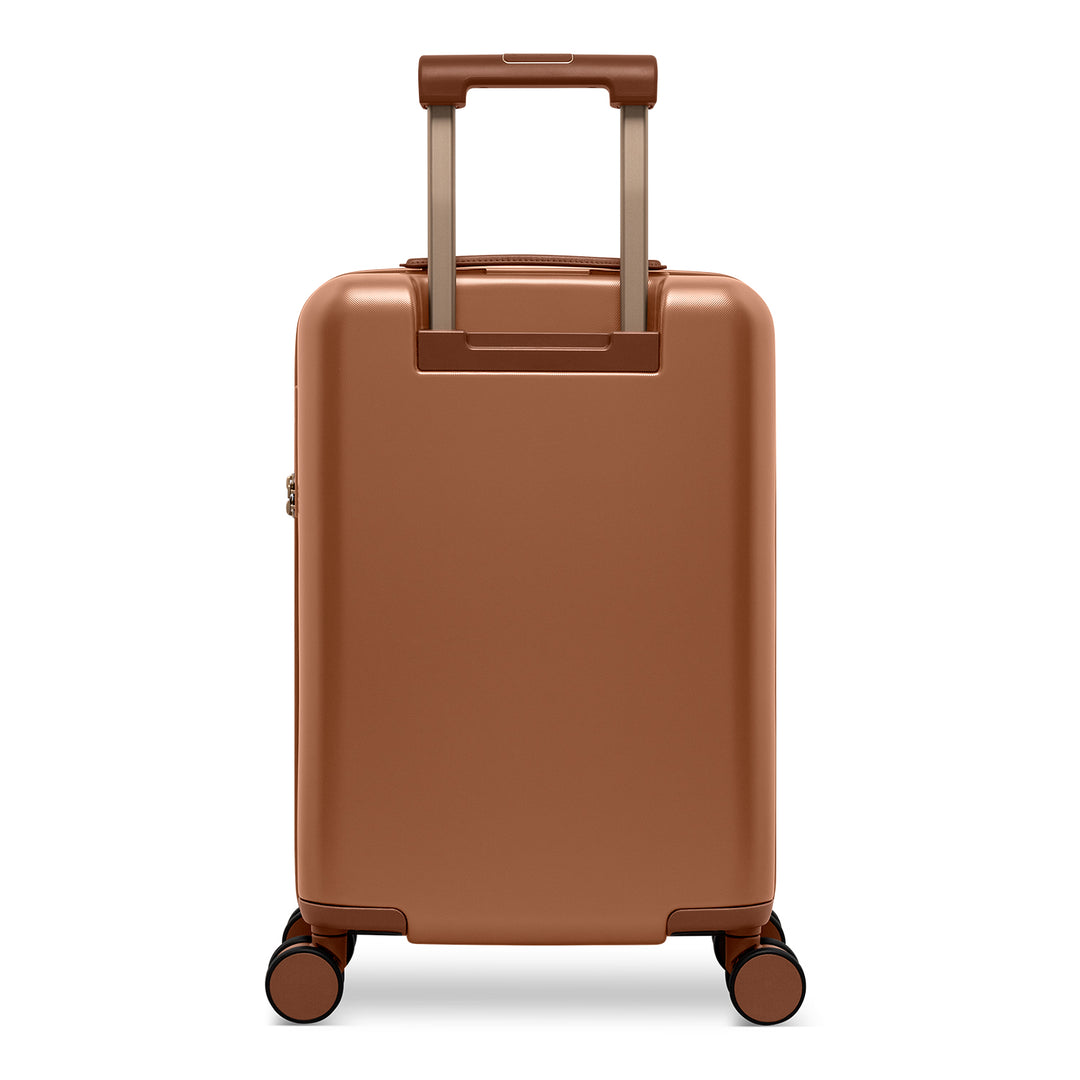 Achterkant an de SUITSUIT Serenity handbagage koffer in de kleur Caramel #kleur_caramel