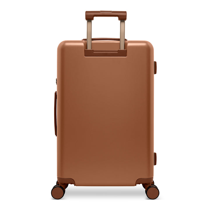 Achterkant van de SUITSUIT Serenity middelmaat koffer 66 in caramel #kleur_caramel