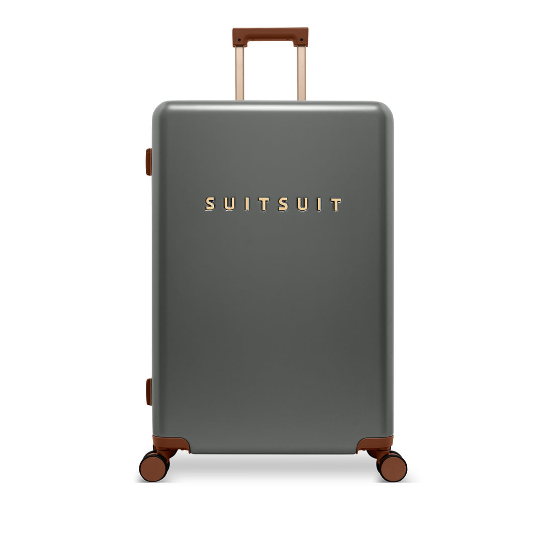 Voorkant van de grote 76 ruimbagage koffer uit de SUITSUIT Serenity collectie in atlantic-deep #kleur_atlantic-deep