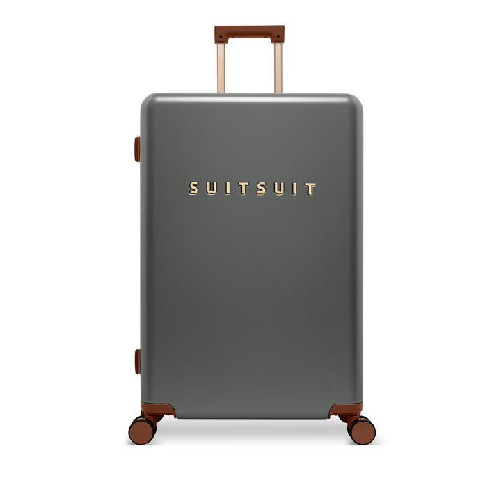 Voorkant van de grote 76 ruimbagage koffer uit de SUITSUIT Serenity collectie in atlantic-deep #kleur_atlantic-deep