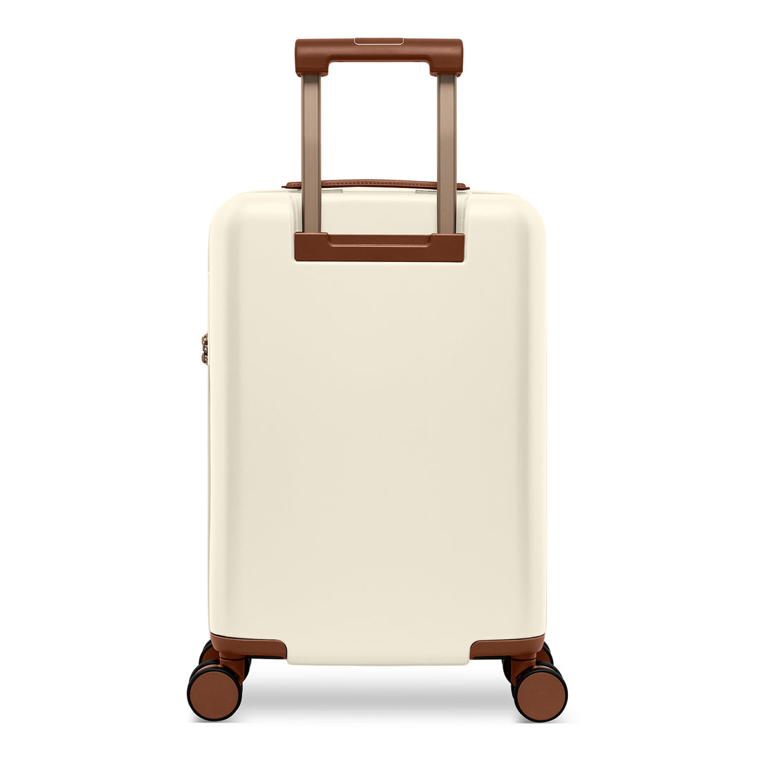 Achterkant van de SUITSUIT Serenity handbagage koffer in de kleur Whisper-white #kleur_whisper-white