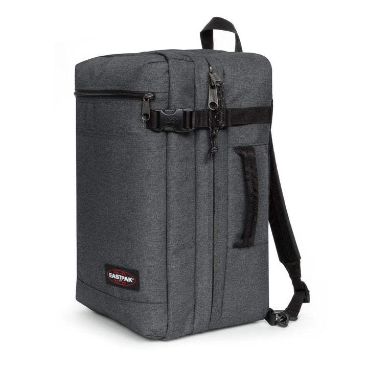Voorzijde van de Transit'r Pack Eastpak black-denim #kleur_black-denim