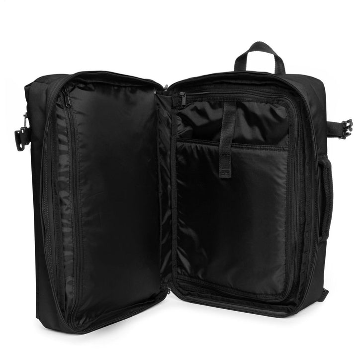 Binnenkant van de Transit'r Pack Eastpak zwart #kleur_zwart