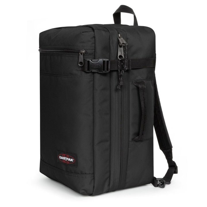 Voorzijde van de Transit'r Pack Eastpak zwart #kleur_zwart