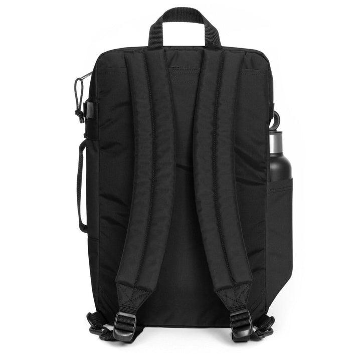 Achterkant van de Transit'r Pack Eastpak zwart #kleur_zwart