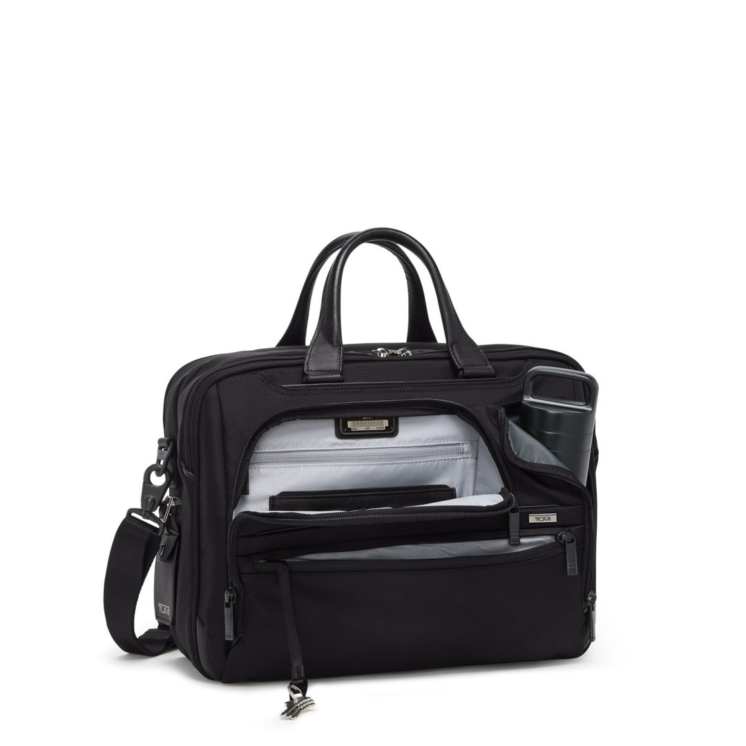 TUMI Alpha Medium 15" Expandable Briefcase businesstas