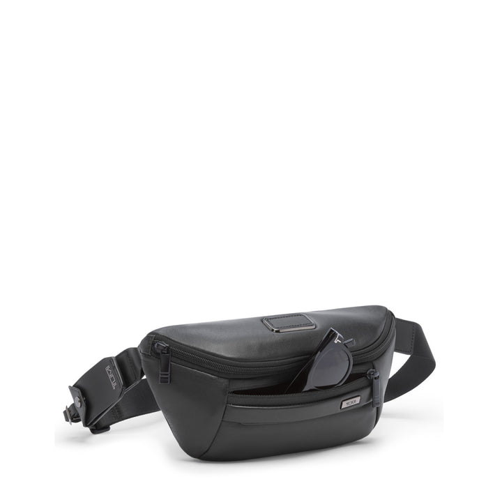 TUMI Alpha Belt Bag Sling leren heuptas