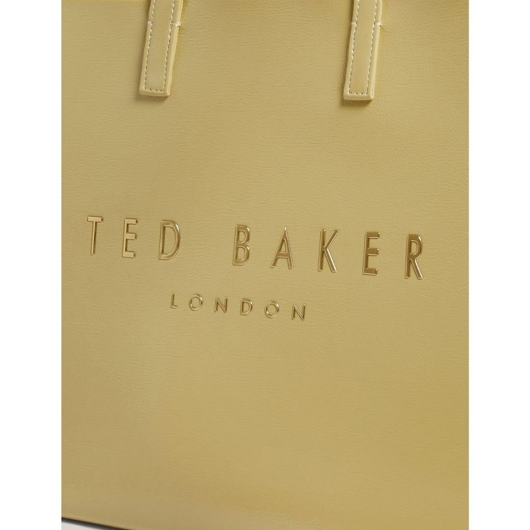 Details van de Ted Baker Crinkon geel #kleur_geel