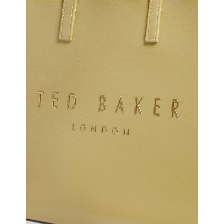 Details van de Ted Baker Crinkon geel #kleur_geel