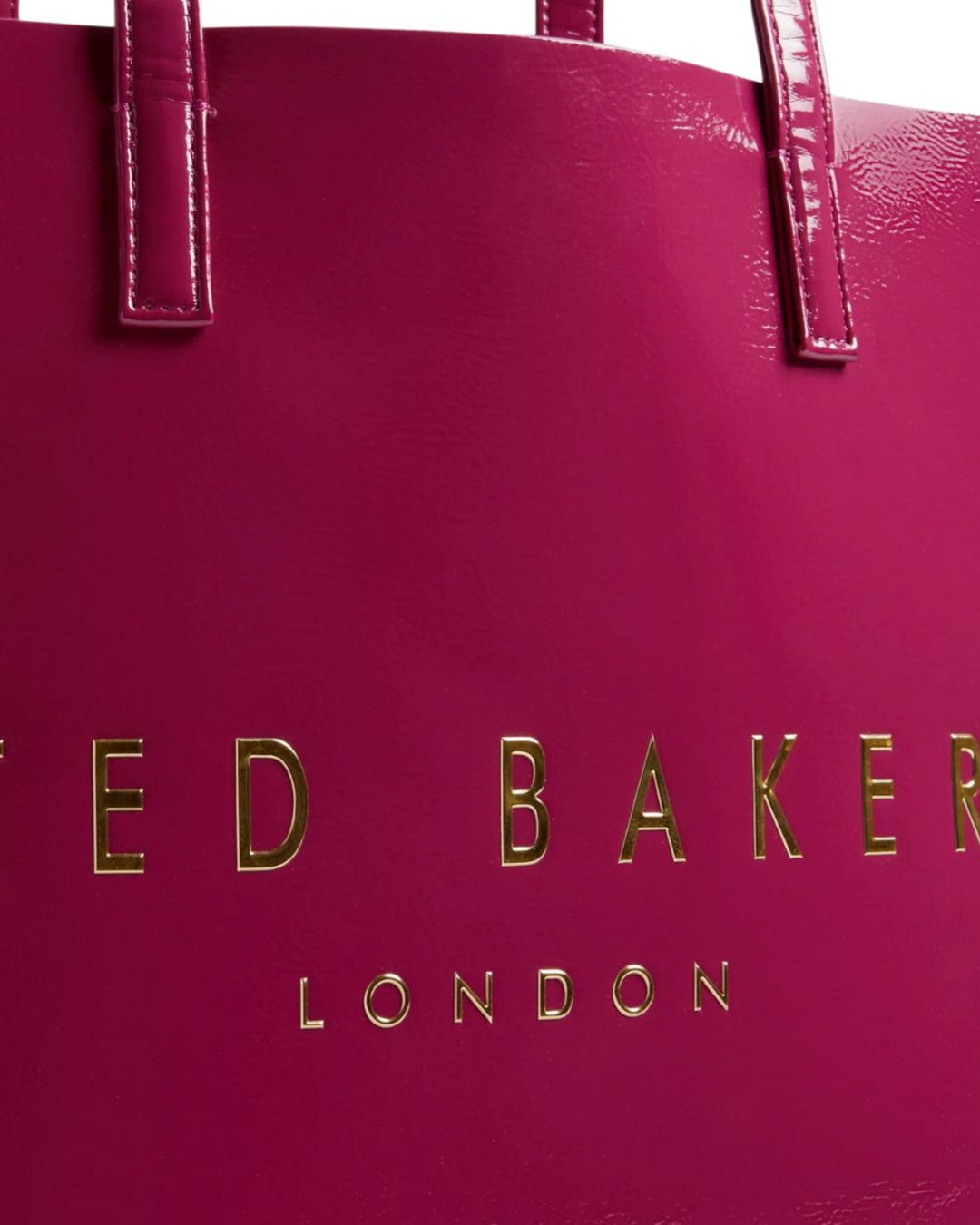 Details van het materiaal van de Ted Baker Large Shopper deep-roze #kleur_deep-roze