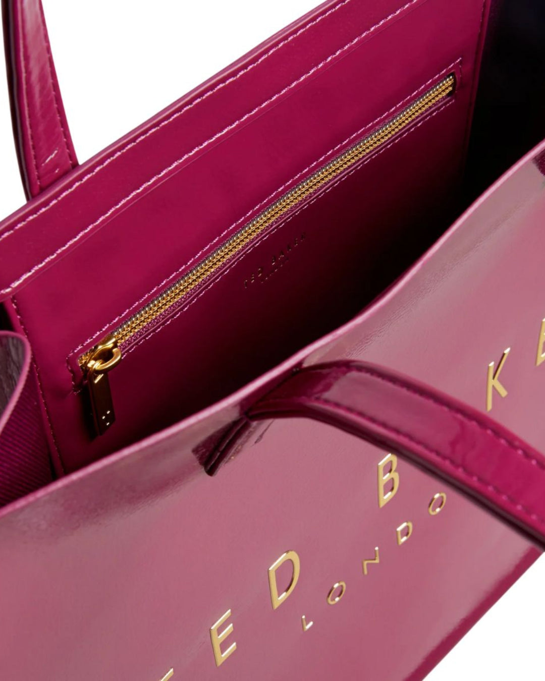 Binnenkant van de Ted Baker Large Shopper deep-roze #kleur_deep-roze