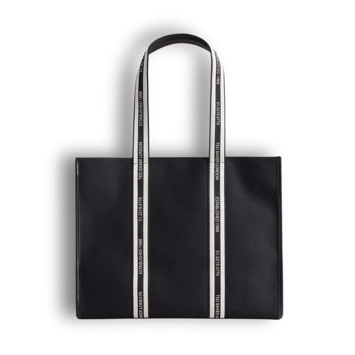 Voorkant van de Ted Baker Georjey Branded Webbing black #kleur_black