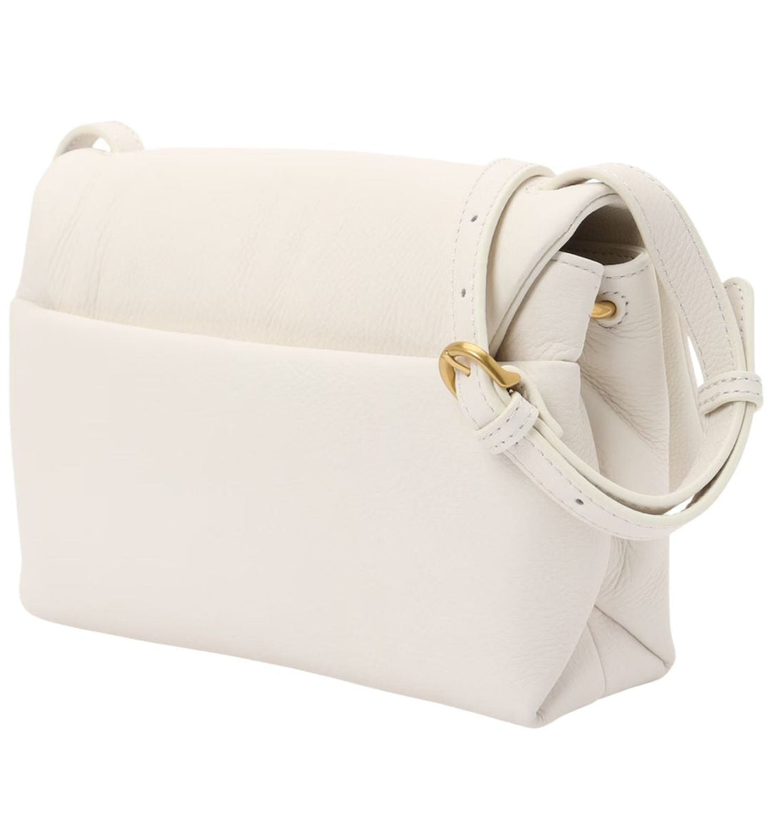 Achterkant van de Ted Baker Marrisa padded leren crossbody tas Beige #kleur_beige