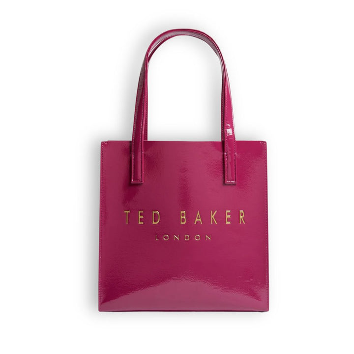 Voorkant van de Ted Baker REPTCON icon Small shopper deep-roze #kleur_deep-roze