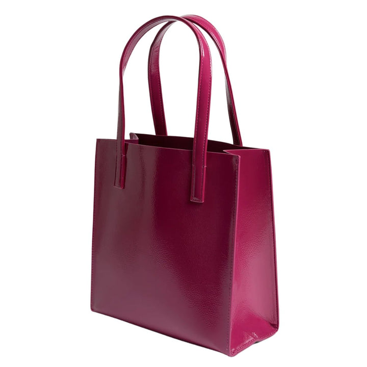 Achterkant van de Ted Baker REPTCON icon Small shopper deep-roze #kleur_deep-roze