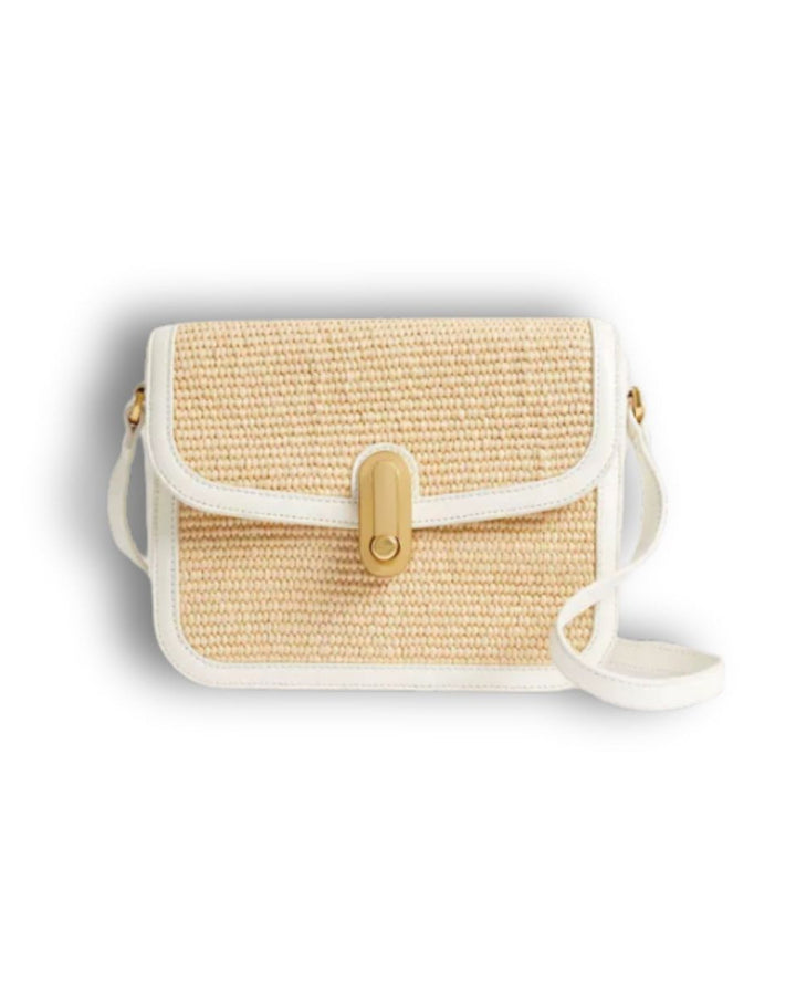 Ted Baker | Raffia Kkassie Twist Lock | CrossBody tas
