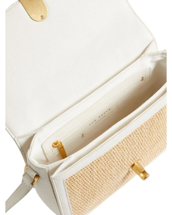 Ted Baker | Raffia Kkassie Twist Lock | CrossBody tas