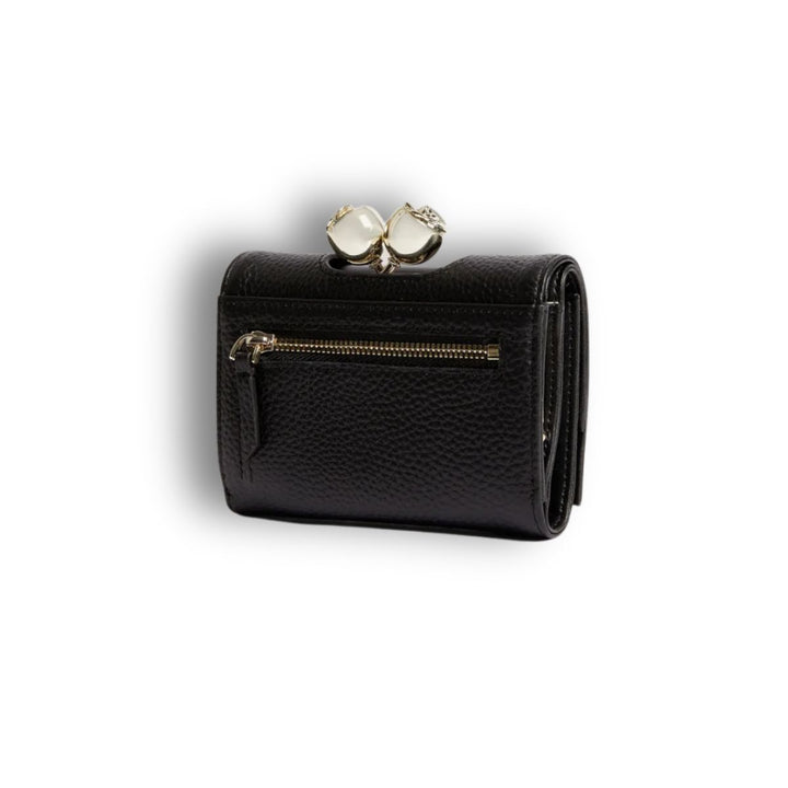 Voorkant van de Ted Baker Roose dames portemonnee Zwart #kleur_zwart