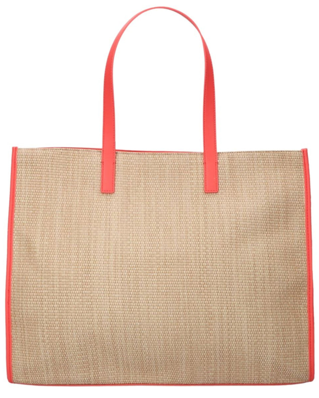 Achterkant van de Ted Baker Icon Pallmer grote tote oranje #kleur_oranje