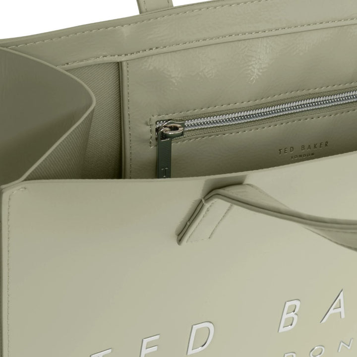 Binnenkant van de Ted Baker Crinkon lite green #kleur_lite-green