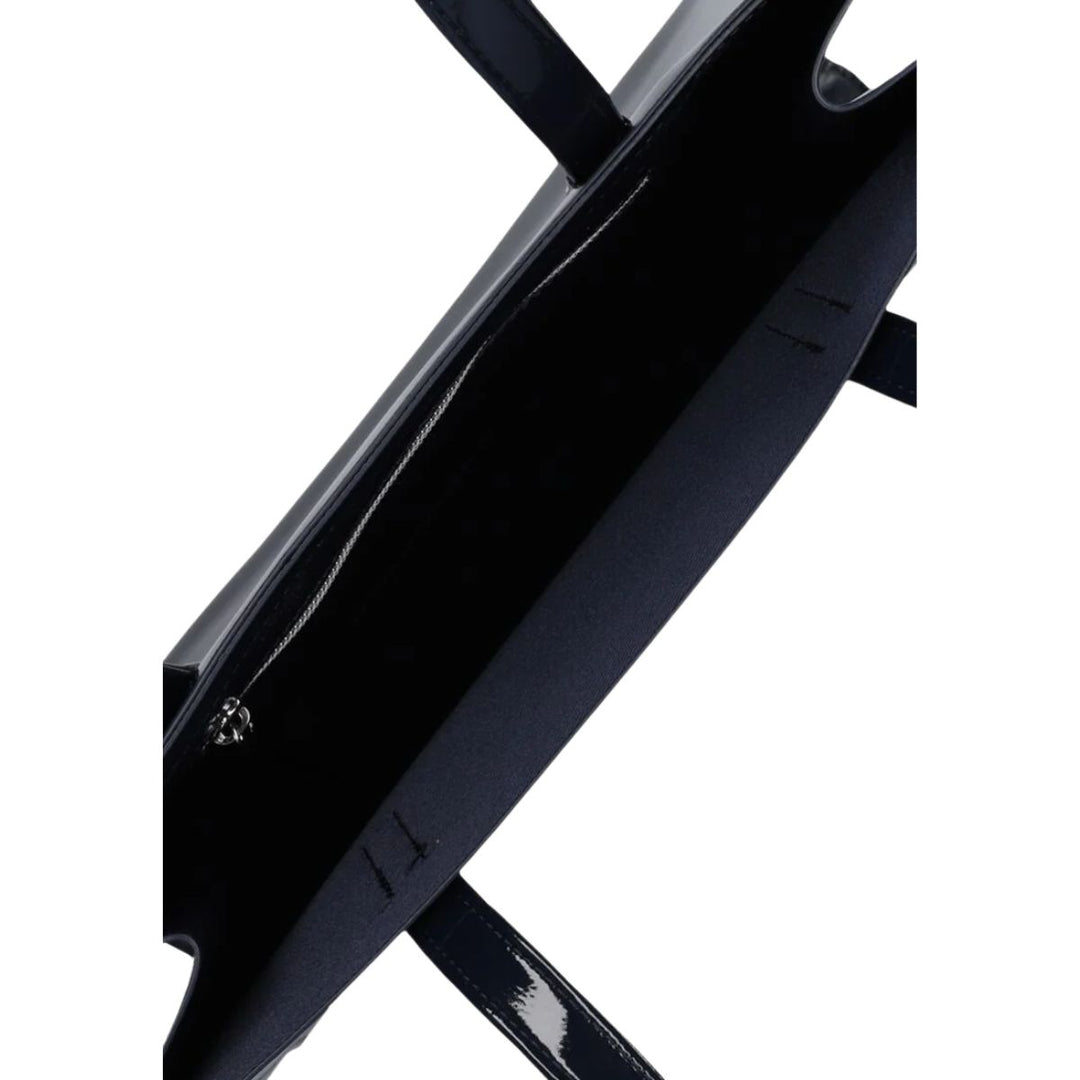 Binnenkant van de Ted Baker shopper large navy #kleur_navy