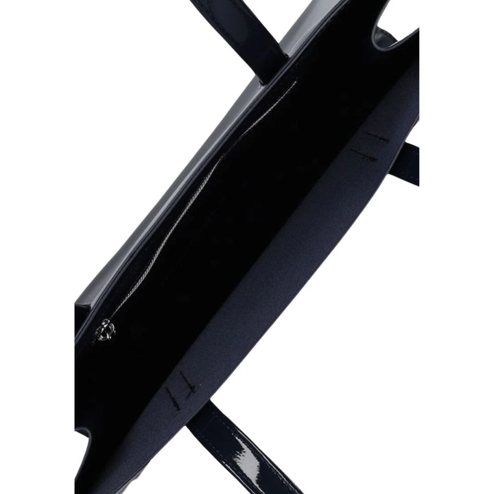 Binnenkant van de Ted Baker shopper large navy #kleur_navy