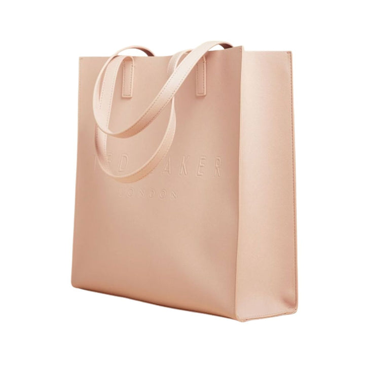 Voorzijde van de Ted Baker shopper large oud roze #kleur_oud-roze